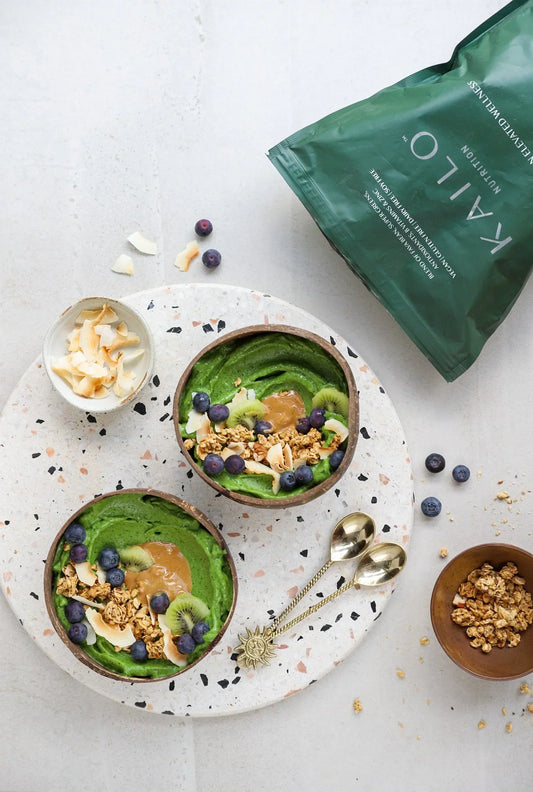 Mango & Greens Smoothie Bowl