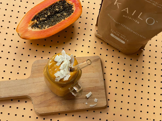 Papaya Pit-Stop Smoothie