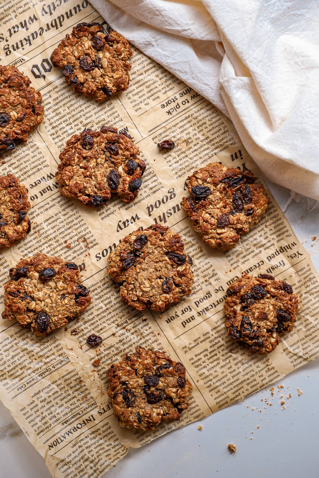 Oatmeal Raisin Vanilla‑Chai Cookies