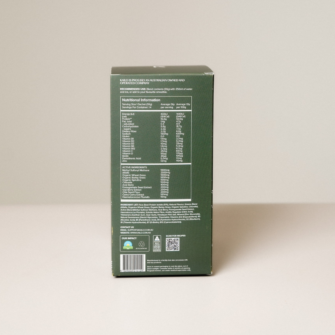 Plant Well (Protein Super Greens) - Mango 14-day x 30g Pack