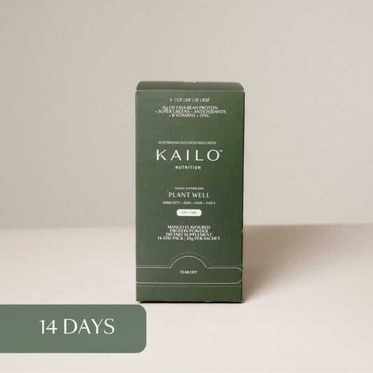 بلانت ويل (بروتين سوبر جرينز) - مانجو، عبوة 30 غرام تكفي لمدة 14 يومًا